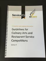 Guidelines for Culinary Arts & Restaurant Service Competitions - Competitor and Judging Information